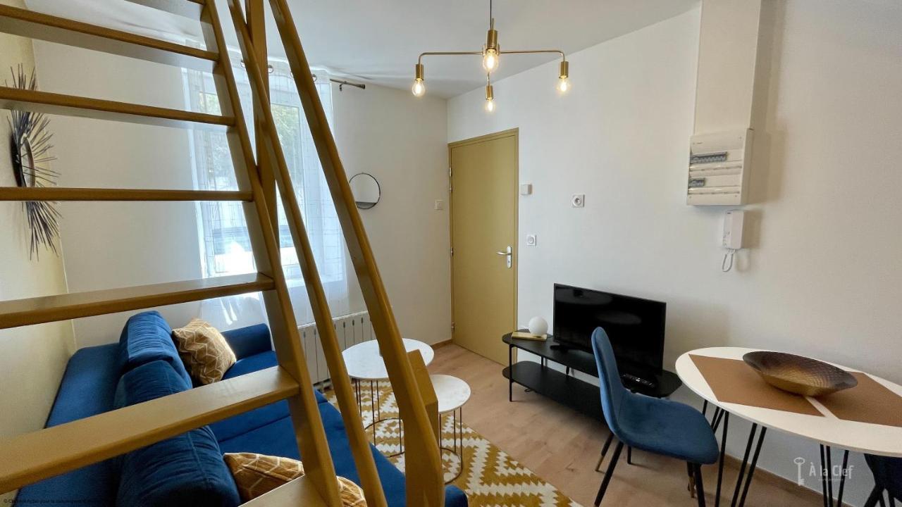 A La Clef - Duplex Cosy Proche Gare Et Centre - Ideal Pro & Couple - Wifi Ле-Ман Екстер'єр фото