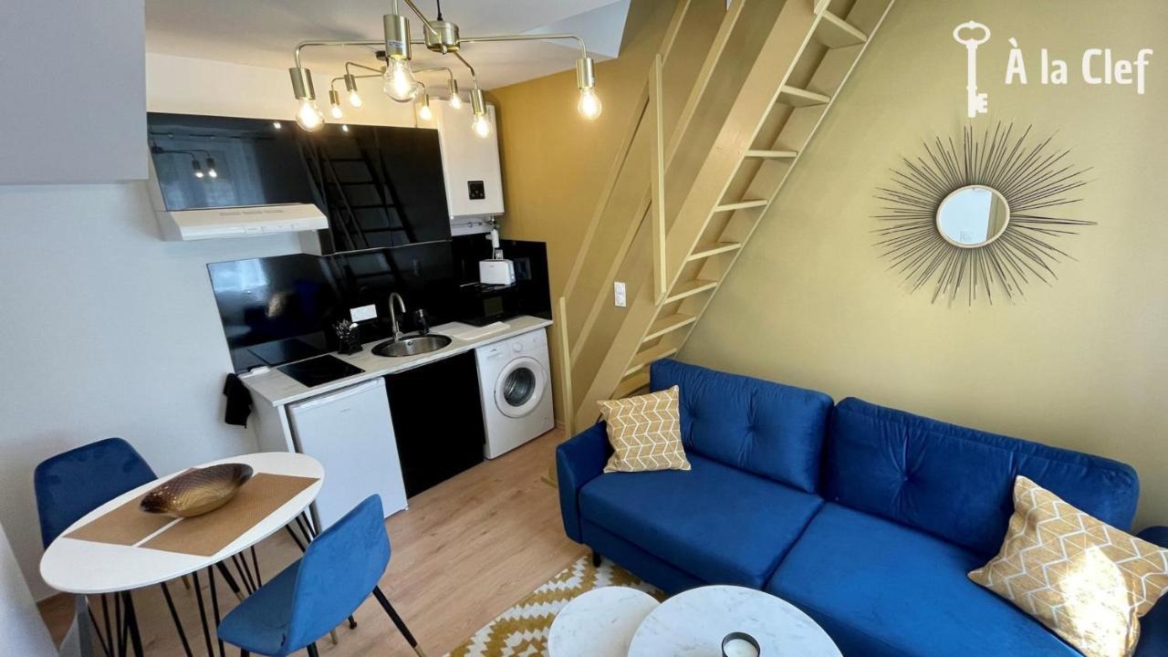 A La Clef - Duplex Cosy Proche Gare Et Centre - Ideal Pro & Couple - Wifi Ле-Ман Екстер'єр фото